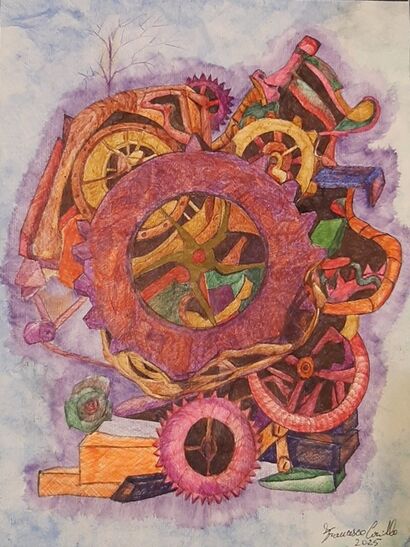 GROVIGLI - a Paint Artowrk by Francesco Cirillo